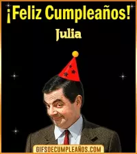 GIF Feliz Cumpleaños Meme Julia